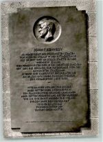 W1000 Schöneberg Gedenktafel John F.Kennedy Rathaus Präsident der USA Foto AK