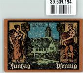 Grünberg Zielona Góra 1921 Notgeldschein Kath. Kirche Notgeld 50 Pfennig