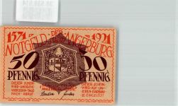 Angerburg Wegorzewo Notgeldschein Notgeld 50 Pfennig