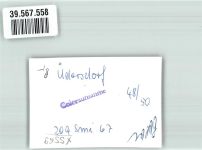 54552 W5569 Üdersdorf FOTO KEINE AK Ort handschriftlich