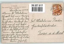 Paar Eine ernste Frage TSN Nr.180 Solomko, S. 1917 Künstlerkarte