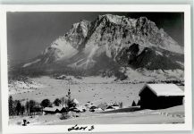 6631 Lermoos FOTO KEINE AK Ort handschriftlich Winter