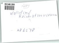 69190 W6909 Walldorf , Baden FOTO KEINE AK Ort handschriftlich Heimatmuseum