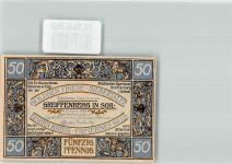 Greiffenberg Gryfow Slaski Notgeldschein 50 Pfennig