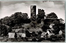 61389 W6384 Oberreifenberg , Taunus Foto AK Burgruine Oberreifenberg