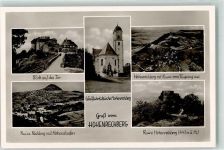 73072 W7076 Hohenrechberg , Württ - Ruine Wallfahrtskirche