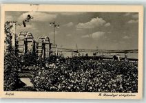 Siofok 1937 Foto AK Rosengarten