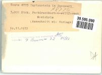97846 W8775 Partenstein im Spessart FOTO KEINE AK Ort handschriftlich Foto Original aus Archiv eines Ansichtskartenverlags