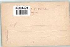 24100 Bergamo Lithographie / Künstlerkarte Piazza Garibaldi