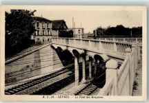92310 Sevres Foto AK Le Pont des Bruyeres