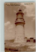 Santiago de Cuba Foto AK Leuchtturm
