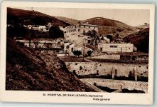 La Coruna Foto AK Krankenhaus San Lázaro