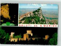 San Marino Foto AK Schloss