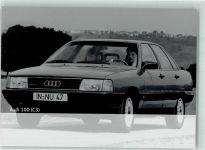 Audi 100 C3 Informationskarte Werbung Auto 1982 KEINE AK