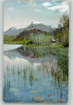 20038 Seregno - Kirche Lac di Muzzano Ort handschriftlich Photochromie