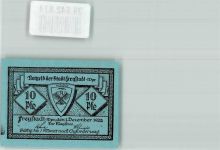 Freystadt Kisielice Notgeldschein 10 Pfennig