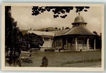 Podebrady Bad Podiebrad 1946 Foto AK Kurpark