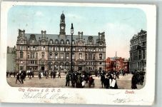Leeds 1903 - City Square Marktplatz