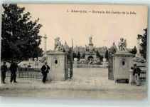 Aranjuez - Denkmal Eingang Jardin de la Isla