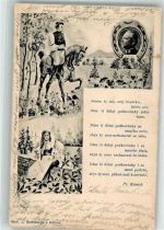 Prerov Prerau - Ort lt. Stempel Tracht