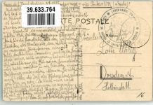 Meknes 1915 - Feldpost WK I Tracht