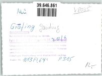 85567 W8018 Grafing b. München FOTO KEINE AK Ort handschriftlich Foto Original aus Archiv eines Ansichtskartenverlags
