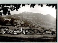 87549 W8977 Rettenberg , Oberallgäu FOTO KEINE AK mit Kirche St. Stephan Foto Orginal aus Archiv eines Ansichtskartenverlags Ort handschriftlich