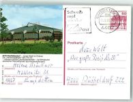 35260 W3570 Stadtallendorf 1985 Ganzsache Gasthaus Herrenwaldhalle