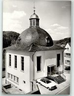 66976 W6782 Rodalben Foto AK Ev. Kirche Auto