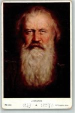 Gemälde von Torggler Brahms, J.