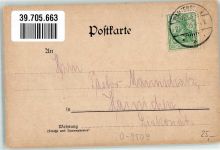 08118 O9509 Hartenstein b Zwickau 1905 Lithographie Schloss Stein u. Hartenstein