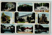 95680 W8591 Bad Alexandersbad 1914 - Schloss Kurhaus Roglers- Mühle Luisens-Sitz