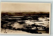 79669 W7863 Gresgen 1937 Foto AK Blick auf die Schweizer Alpen