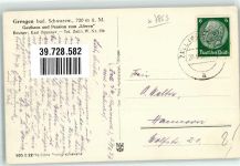 79669 W7863 Gresgen 1937 Foto AK Blick auf die Schweizer Alpen