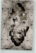 89281 W7919 Illereichen , Iller - Pfarrkirche Maria Himmelfahrt Deckengemälde