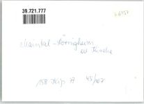 63477 W6457 Dörnigheim FOTO KEINE AK Ev. Kirche Ort handschrfitlich Foto Original aus Archiv eines Ansichtskartenverlags