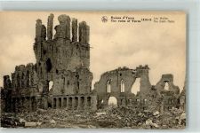 Ypres Ypern / Ieper 1914 - Les Halles WK I Ruinen