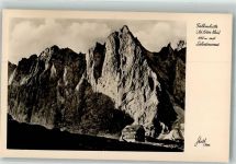 Falkenhütte 1958 Foto AK Hüttenstempel Foto Sketh