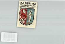 Küstrin Kostrzyn nad Odra Vignette Wappen