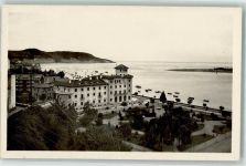 Fuenterrabia Hondarribia 1948 Gebrauchsspuren Gran Hotel Foto AK