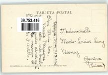 Fuenterrabia Hondarribia 1948 Gebrauchsspuren Gran Hotel Foto AK