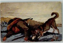 Rotes Kreuz Soldat sign. Sailer Wohlfahrtskarte Nr.2 Sanitätshund Künstlerkarte