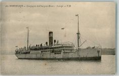 Bordeaux Compagnie des Chargeur Reunis Dampfer Europa 1923