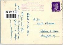 Dolni Zalezly Salesel 1942 Foto AK Dubitzer Kirche
