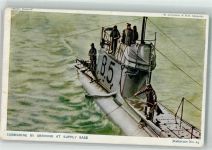 Submarine B5 An der Versorgungseinheit angekommen U-Boot 1916 Gebrauchsspuren