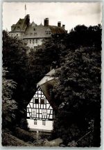 57537 W5248 Wissen , Sieg FOTO KEINE AK Schloss Schönstein Ort handschriftlich Foto Original aus Archiv eines Ansichtskartenverlags