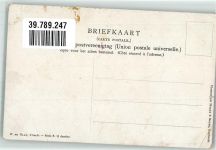 sign. Gerstenhauer Joh. Holzschuhe Tracht W. de Haan Serie S. Stricken Gebrauchsspuren