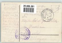 W8484 Grafenwöhr Gruss vom Truppenübungsplatz wo die Füchse sich Gute Nacht sagen Humor Fahrrad Verlag Freund & Co. No. 275 Ort lt. Feldpoststempel Kaserne 1917 Künstlerkarte