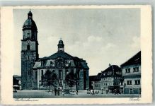 99880 O5812 Waltershausen , Thür - Stadtkirche Zur Gotteshilfe