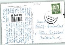 53940 W5374 Hellenthal , Eifel Foto AK Oleftalsperre Sperrmauer Fotograf Robert Cornely